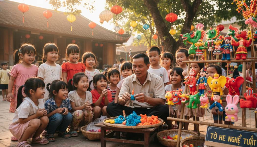 Dịch Vụ Thuê Nghệ Nhân Nặn Tò He Tại Quận Gò Vấp. Ảnh 1